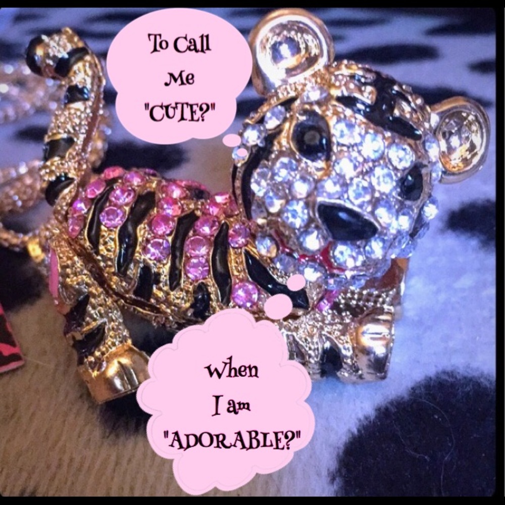 NWT BETSEY JOHNSON "ADORABLE" Tiger!!